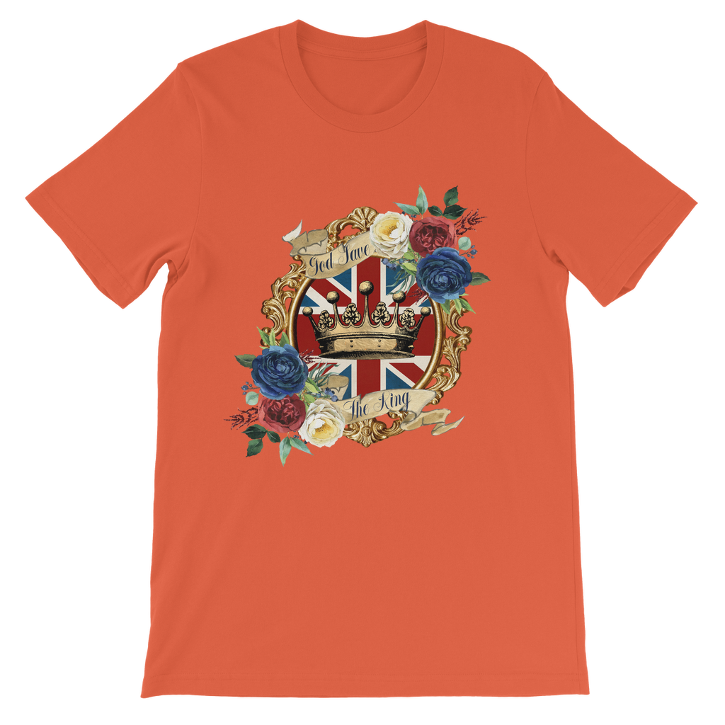 GOD SAVE THE KING Classic Kids T-Shirt - Lynendo Trade Store