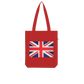 British Flag Organic Tote Bag - Lynendo Trade Store