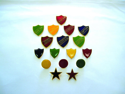 Stock Shield Enamel Badges (6635) - Lynendo