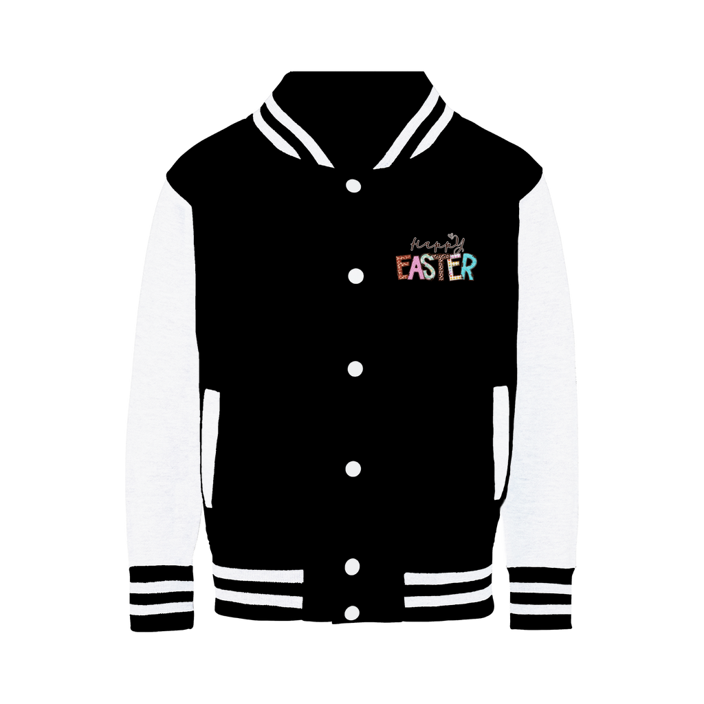 Happy Easter Varsity Jacket - Lynendo Trade Store