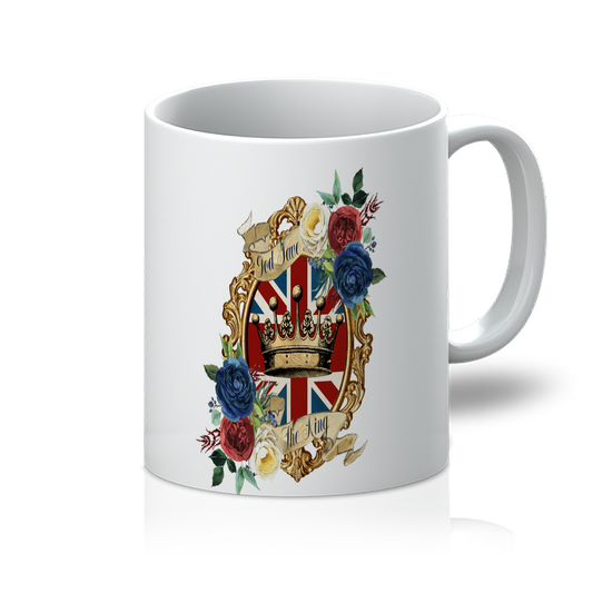 GOD SAVE THE KING 11oz Mug - Lynendo Trade Store