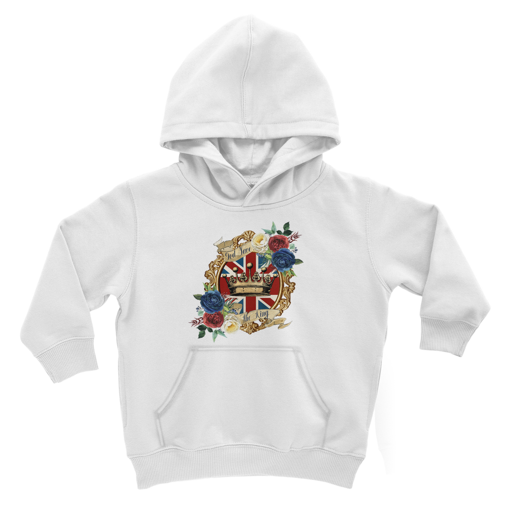 GOD SAVE THE KING Classic Kids Hoodie - Lynendo Trade Store