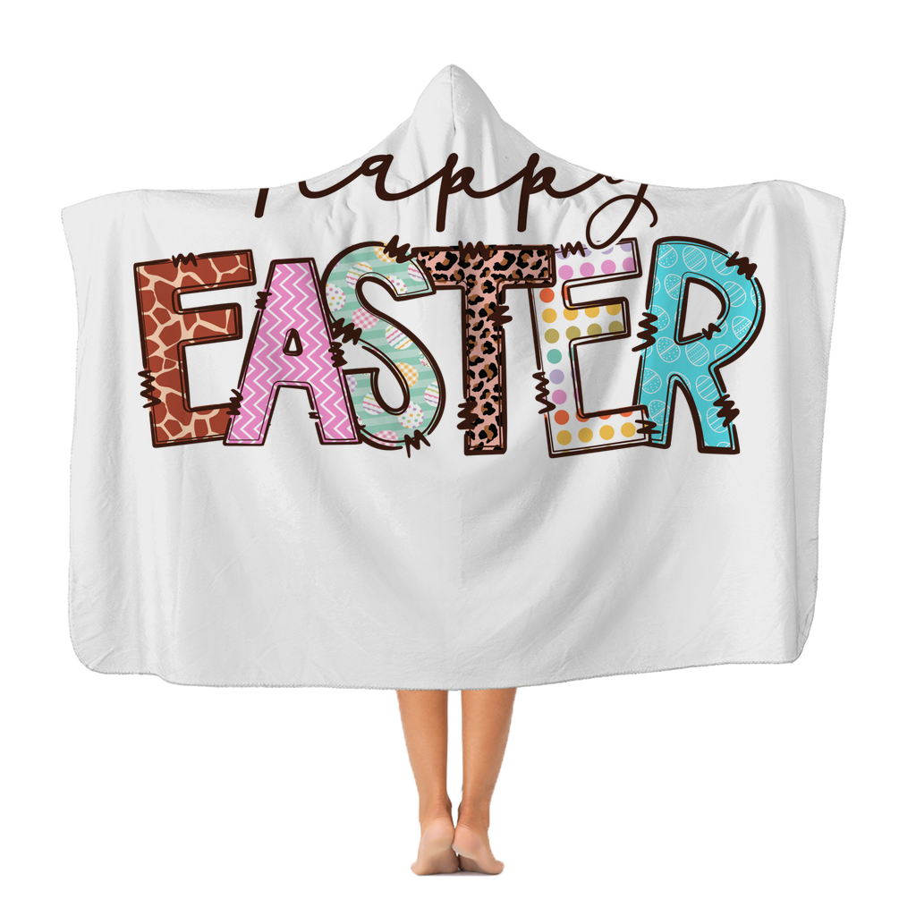 Happy Easter Premium Adult Hooded Blanket - Lynendo Trade Store