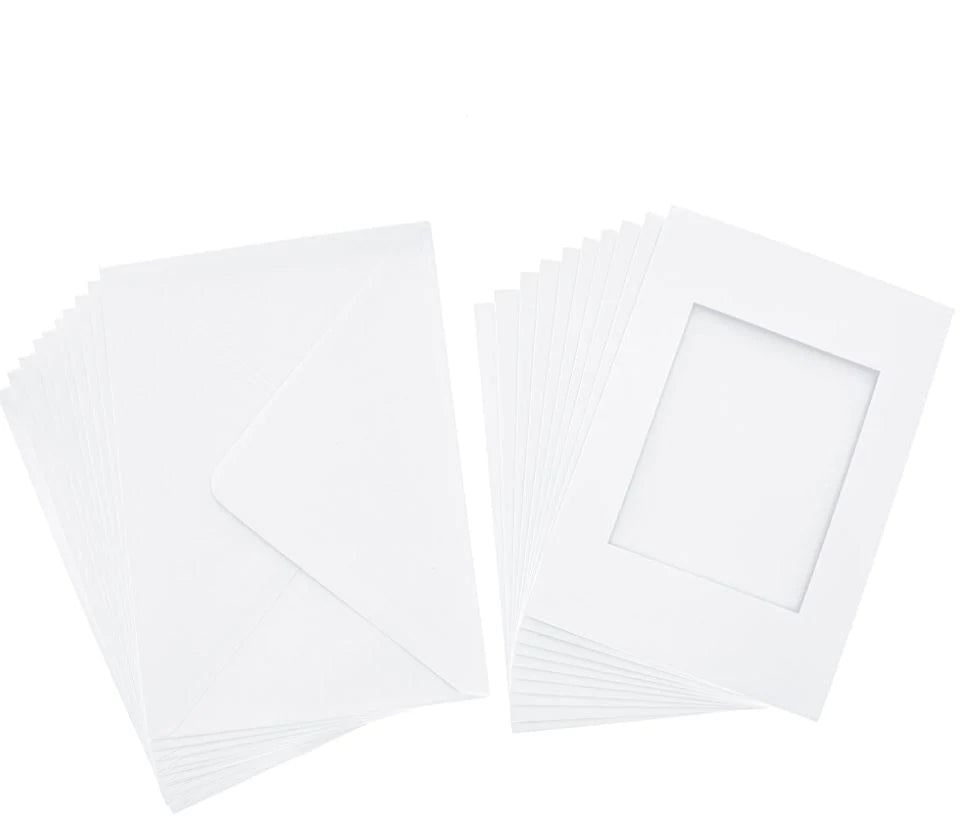 A5 White Aperture Cards (10) - Lynendo Trade Store