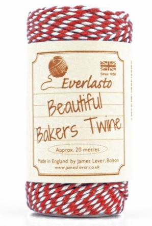 Bakers Twine-Multiple Colours-20mts-Christmas Packaging/ Gift Wrapping - Lynendo Trade Store