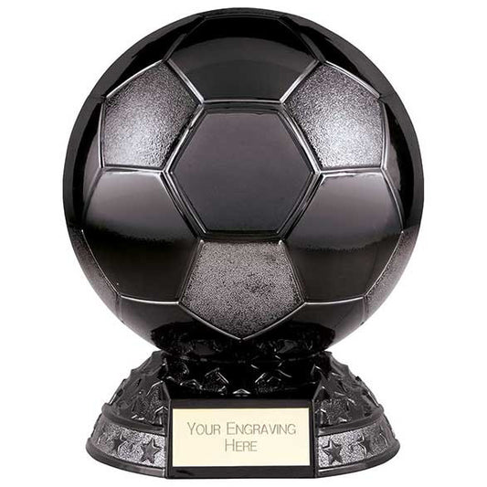 Elite Football Heavyweight Award Black - Metal Trophy - Lynendo Trade Store