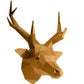Papercraft World Deer head wall hanging Gold - Lynendo Trade Store