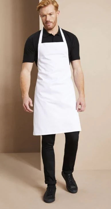 Plain White Cotton Aprons-Printed Apron Full Colour Design-Personalised Kitchen Apron For Men & Women - Lynendo Trade Store