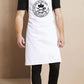 Plain White Cotton Aprons-Printed Apron Full Colour Design-Personalised Kitchen Apron For Men & Women - Lynendo Trade Store