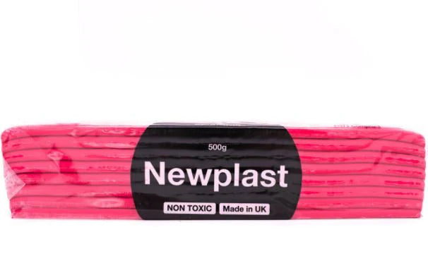 Newplast Modelling Clay Block 500g-Coloured Modelling Plasticine- x20 BARS - Lynendo Trade Store
