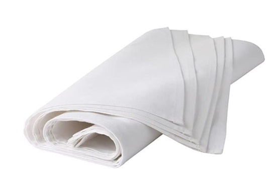 Tea Towels - Plain White Tea Towels - 100% Cotton - Ideal for Screen Printing - Pack of 10-800 - Lynendo Trade Store