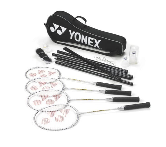 Yonex 4 Player Badminton Set - Badminton Rackets-Shuttlecocks-Net - Lynendo Trade Store