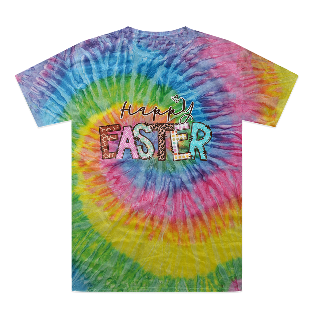 Happy Easter Tie-Dye T-Shirt - Lynendo Trade Store