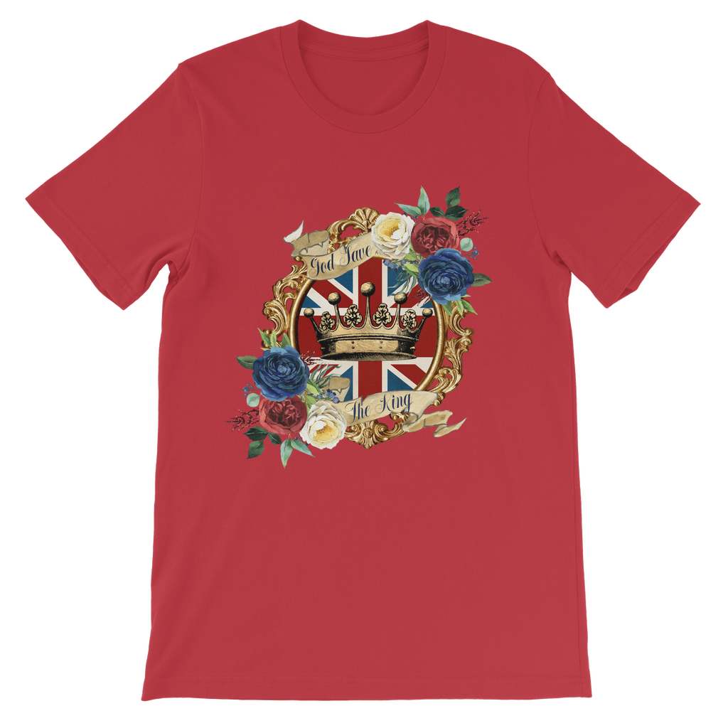 GOD SAVE THE KING Classic Kids T-Shirt - Lynendo Trade Store