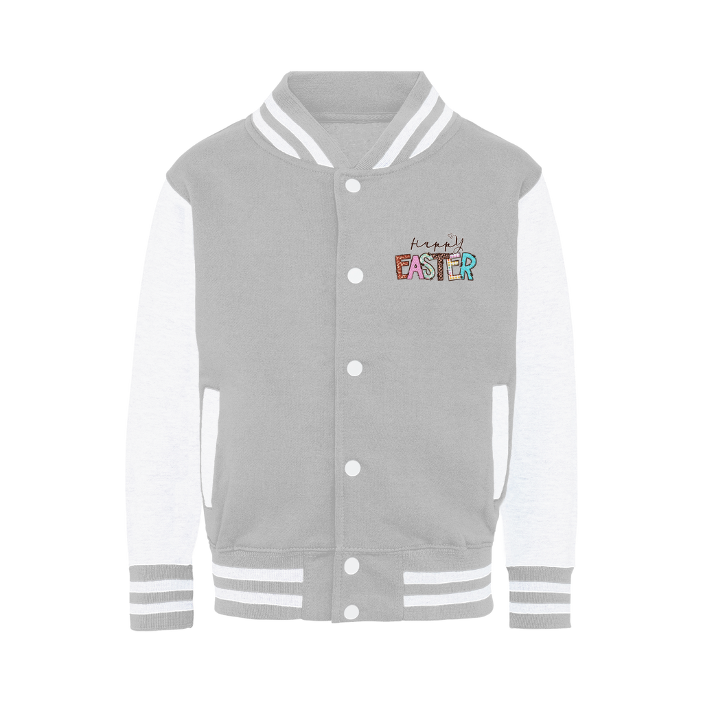 Happy Easter Varsity Jacket - Lynendo Trade Store