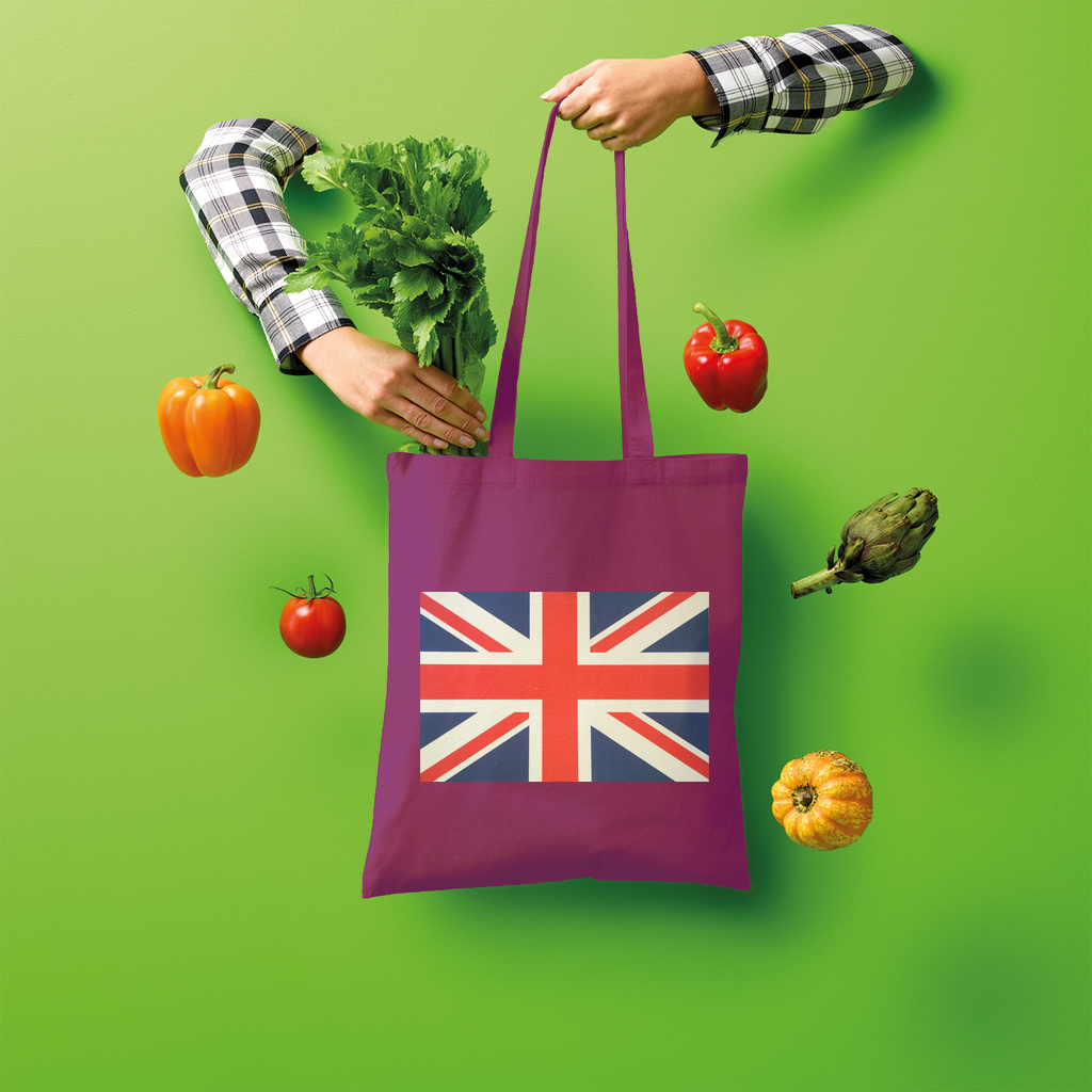British Flag Shopper Tote Bag - Lynendo Trade Store