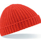 Beechfield- Trawler Beanie Fire Red Trawler Hat
