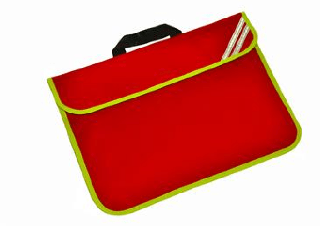 Book Carrier with Hi-Vis Safety Reflective Trim  (2707) - Lynendo