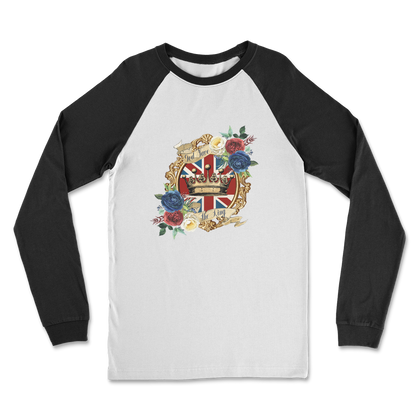 GOD SAVE THE KING Classic Raglan Long Sleeve Shirt - Lynendo Trade Store