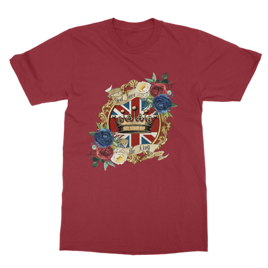 GOD SAVE THE KING Classic Heavy Cotton Adult T-Shirt - Lynendo Trade Store