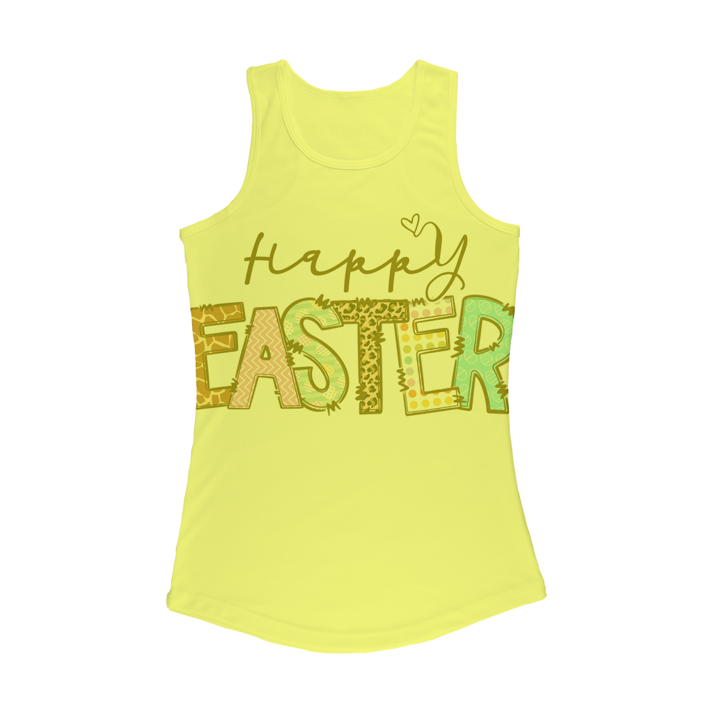 Happy Easter Women Performance Tank Top - Lynendo Trade Store