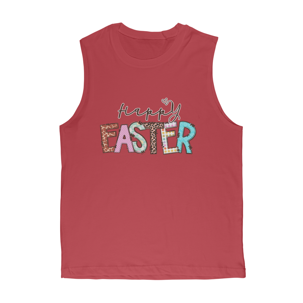 Happy Easter Classic Adult Muscle Top - Lynendo Trade Store